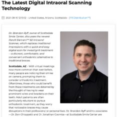 Dentist in Scottsdale discusses iTero® digital scanning technology and more discreet alternatives to traditional metal braces, including Invisalign® clear aligners.